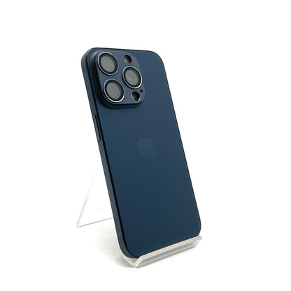 【全額返金保証】【最速発送】Apple iPhone iPhone 15 Pro 128GB ブルーチタニウム SIMフリー 白ロム 美品 動作確認済 90%