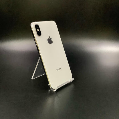 【最速発送】Apple iPhone iPhone XS 64GB シルバー au 白ロム【難有】 73%