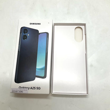 【全額返金保証】【最速発送】SAMSUNG Galaxy A25 5G 64GB ブラック UQmobile SCG33SKA 白ロム 超美品 動作確認済