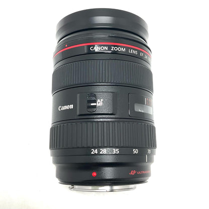 【全額返金保証】【最速発送】Canon EF24-70mm F2.8L USM 美品 動作確認済