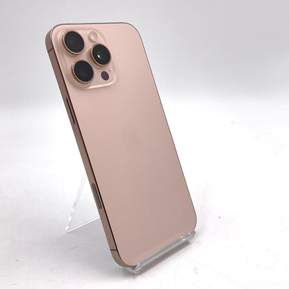 【全額返金保証】【最速発送】Apple iPhone iPhone 16 Pro Max 256GB デザートチタニウム au 白ロム 動作確認済 100%