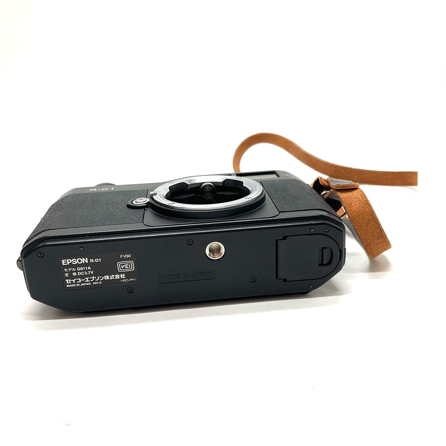 【全額返金保証】【最速発送】EPSON デジタル一眼 R-D1 レンジファインダー デジタル カメラ ブラック 美品 動作確認済