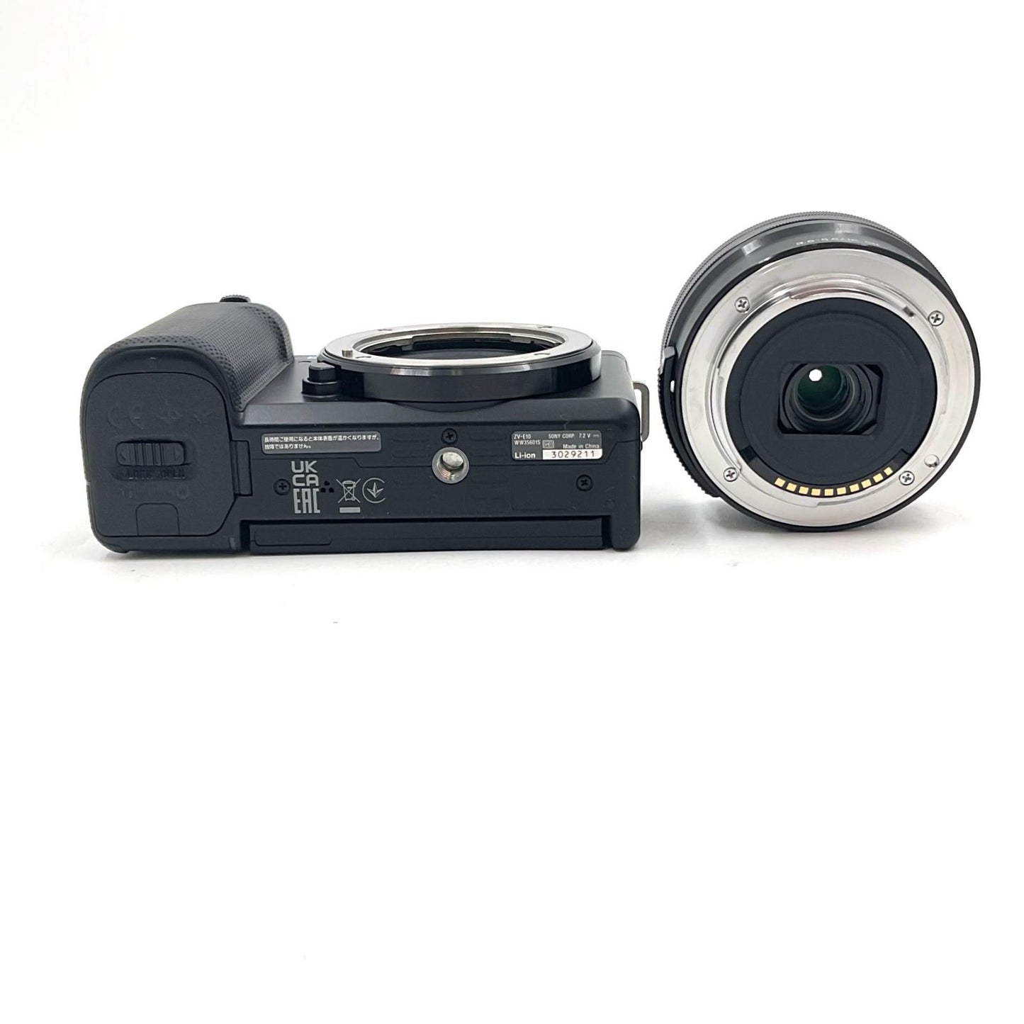 【全額返金保証】【最速発送】Sony デジタル一眼 VLOGCAM ZV-E10L パワーズームレンズキット ブラック 美品 動作確認済