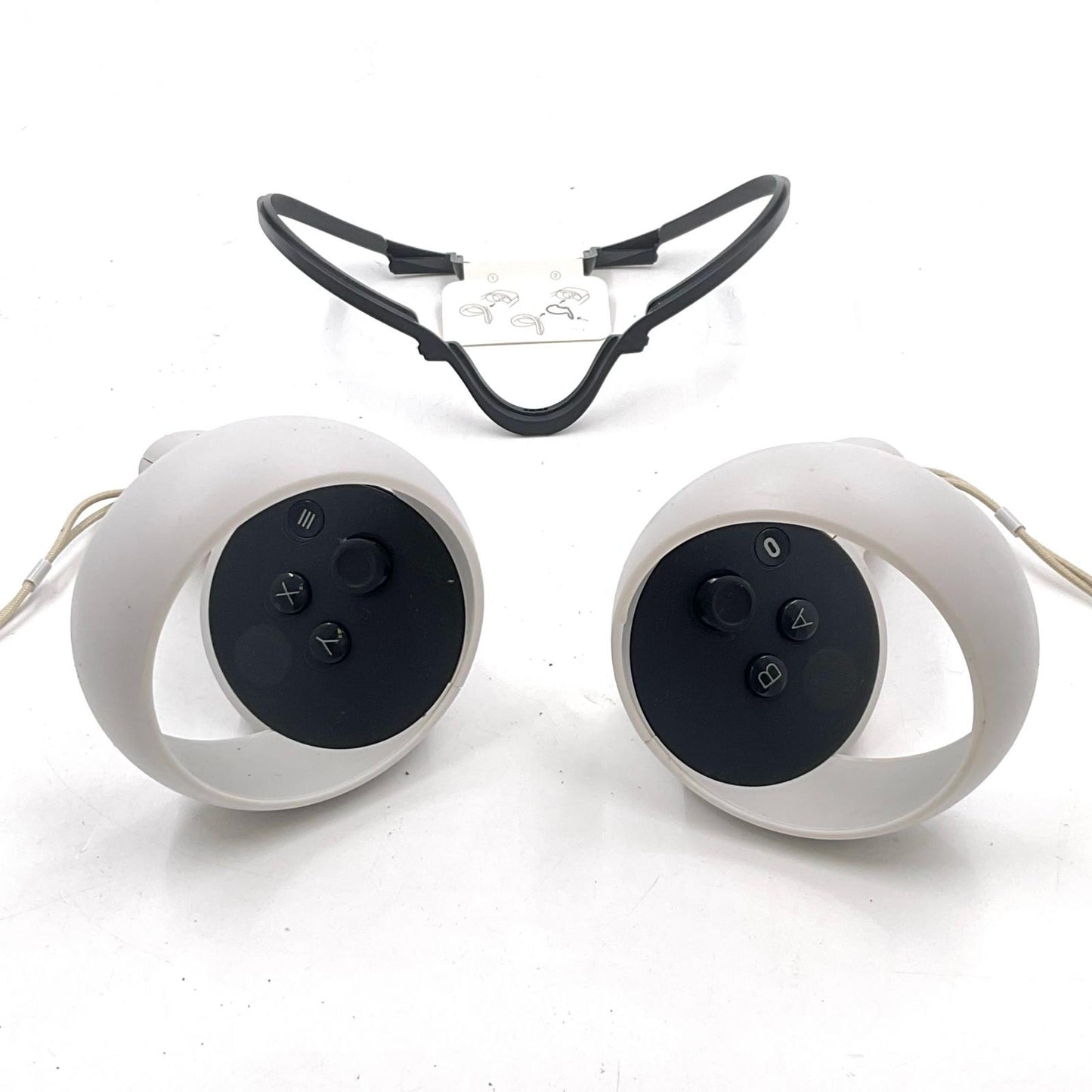 【全額返金保証】【最速発送】OCULUS OCULUS QUEST 2 KW49CM(本体)JD96CX(右）LX39EM(左) 美品 動作確認済