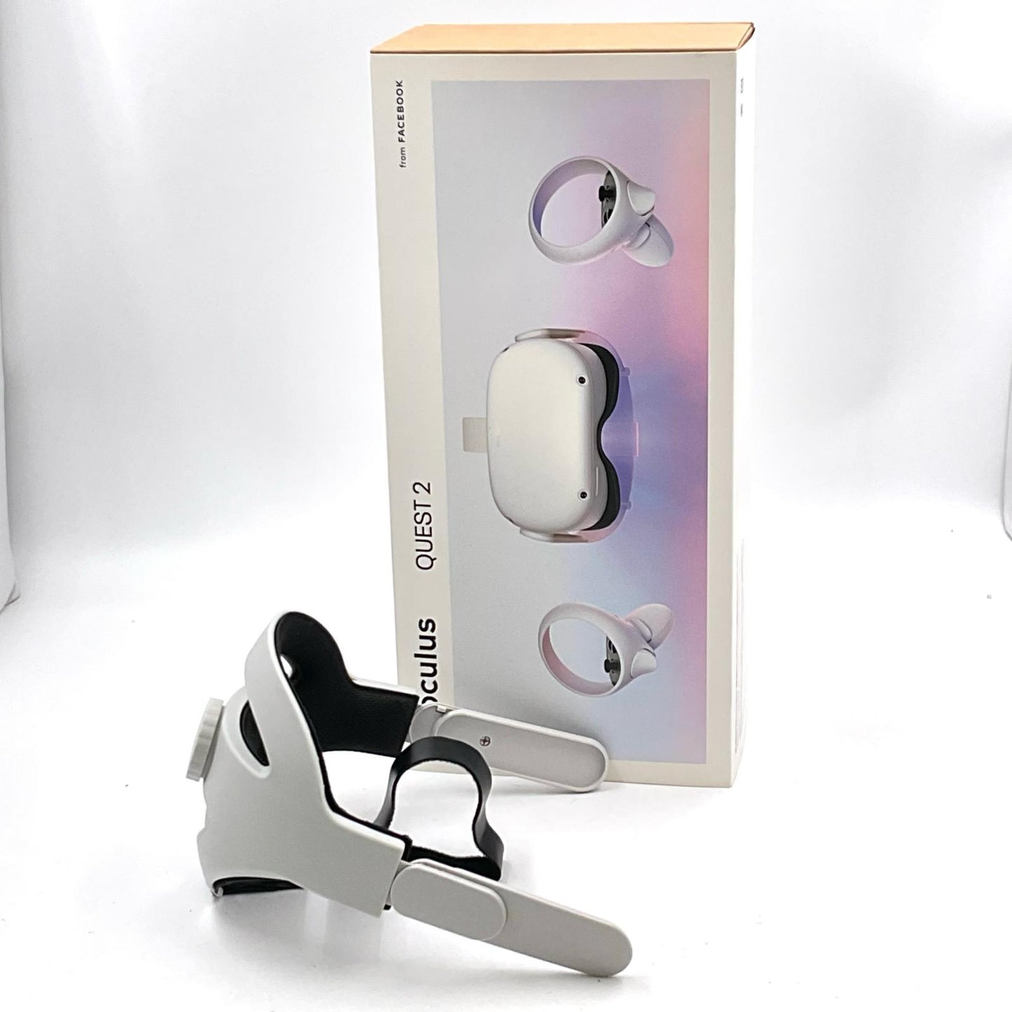 【全額返金保証】【最速発送】OCULUS OCULUS QUEST 2 KW49CM(本体)JD96CX(右）LX39EM(左) 美品 動作確認済