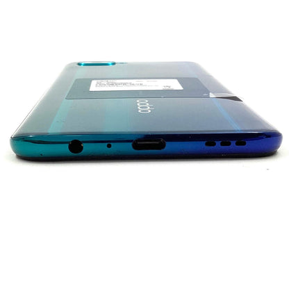 【全額返金保証】【最速発送】OPPO Reno A 128GB ブルー 楽天モバイル CPH1983 白ロム 動作確認済