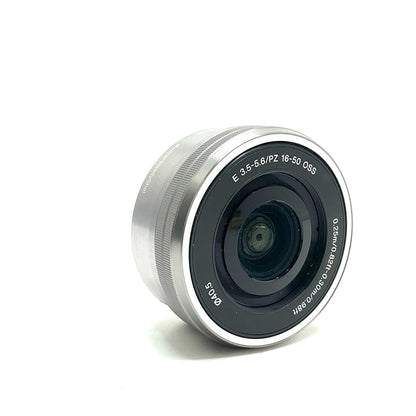 【全額返金保証】【最速発送】Sony E PZ 16-50mm F3.5-5.6 OSS SELP1650　シルバー 動作確認済