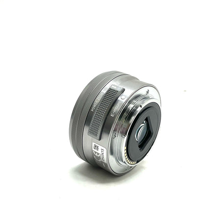 【全額返金保証】【最速発送】Sony E PZ 16-50mm F3.5-5.6 OSS SELP1650　シルバー 動作確認済