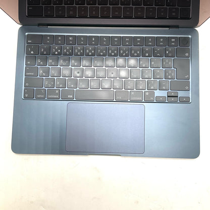 【全額返金保証】【最速発送】Apple MacBook Air 13.6インチ 2022 Apple M2 16GB 512GB ミッドナイト 83.2% 美品 動作確認済