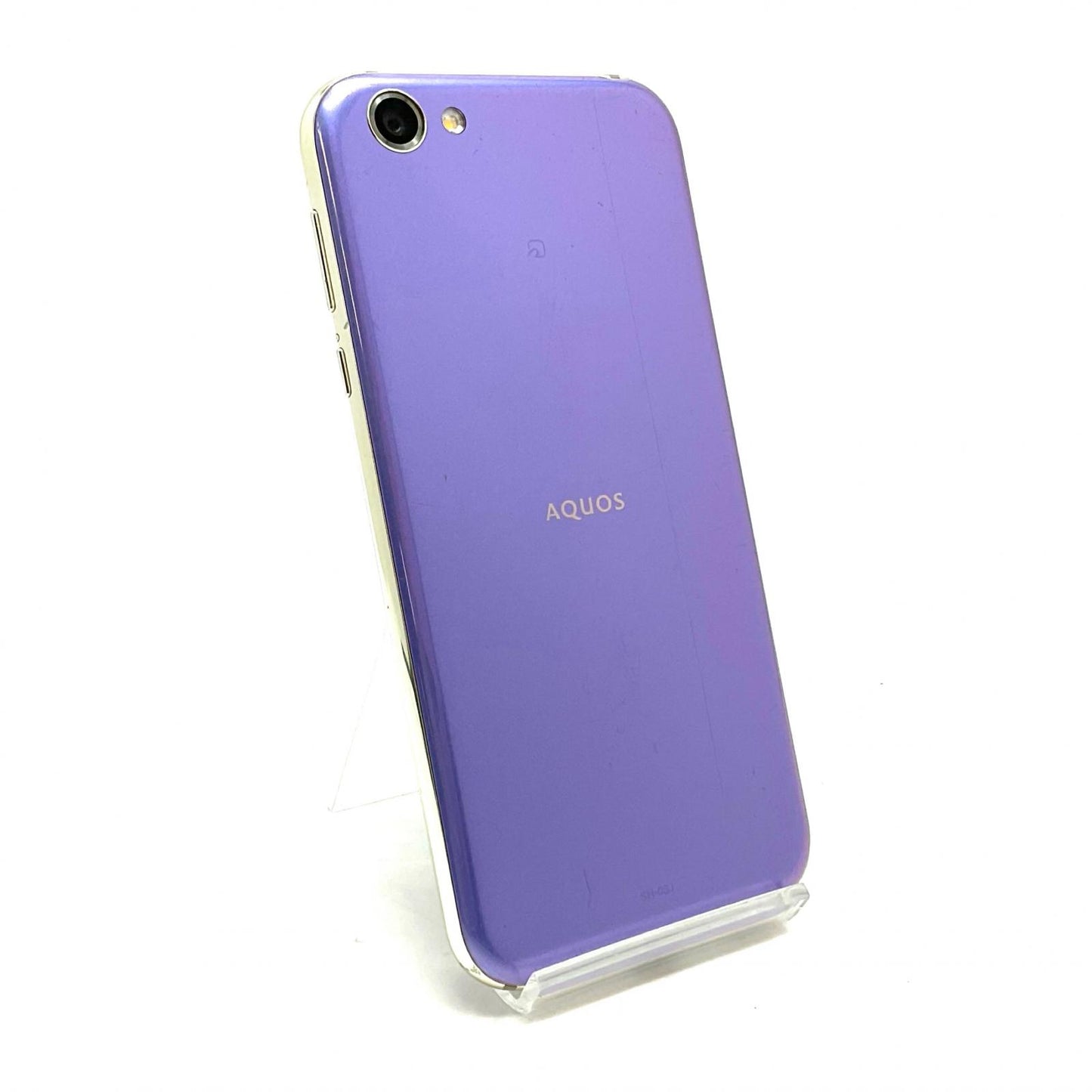 【全額返金保証】【最速発送】SHARP AQUOS SH-03J 64GB Crystal Lavender（クリスタルラベンダー） docomo SH-03J 白ロム 動作確認済