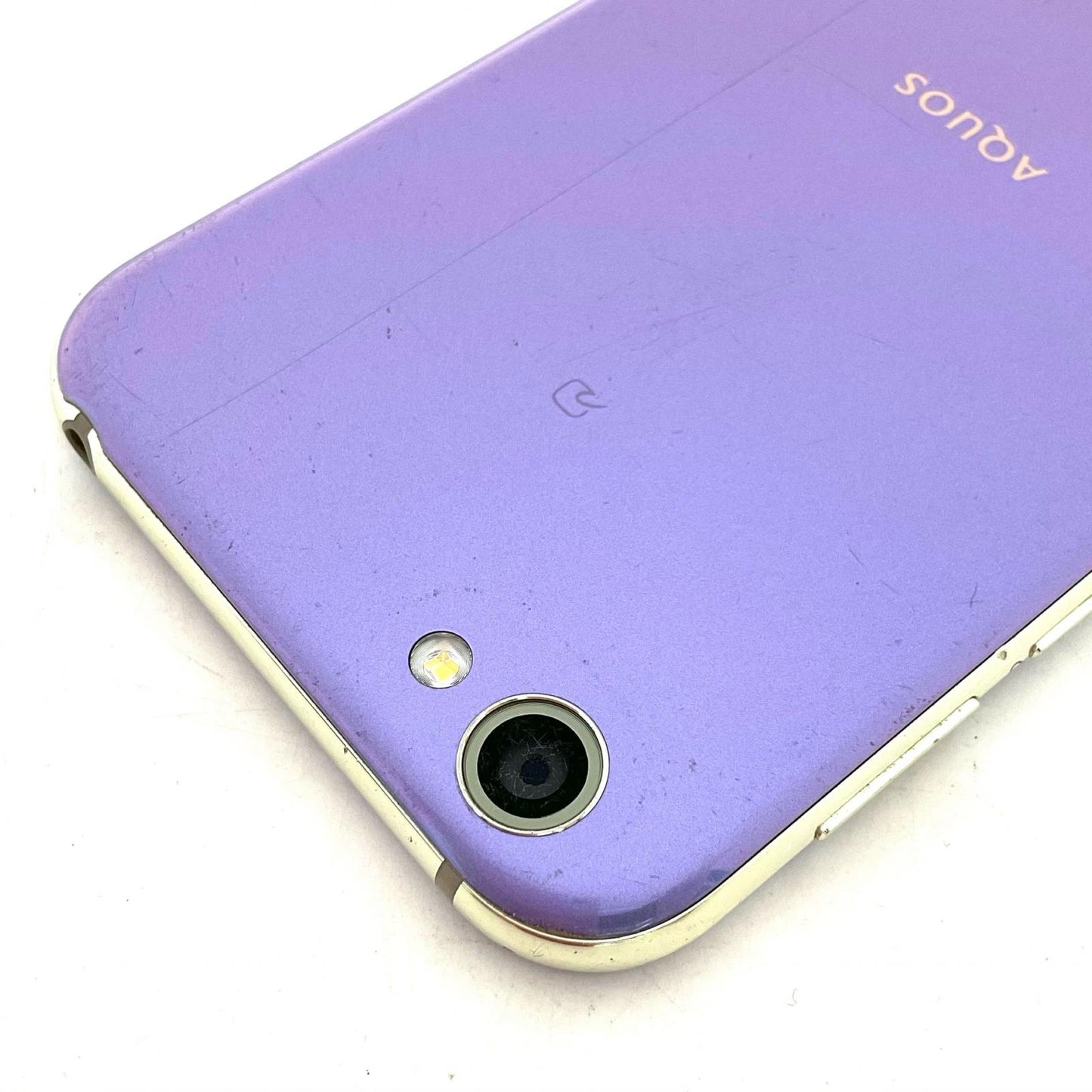 【全額返金保証】【最速発送】SHARP AQUOS SH-03J 64GB Crystal Lavender（クリスタルラベンダー） docomo SH-03J 白ロム 動作確認済
