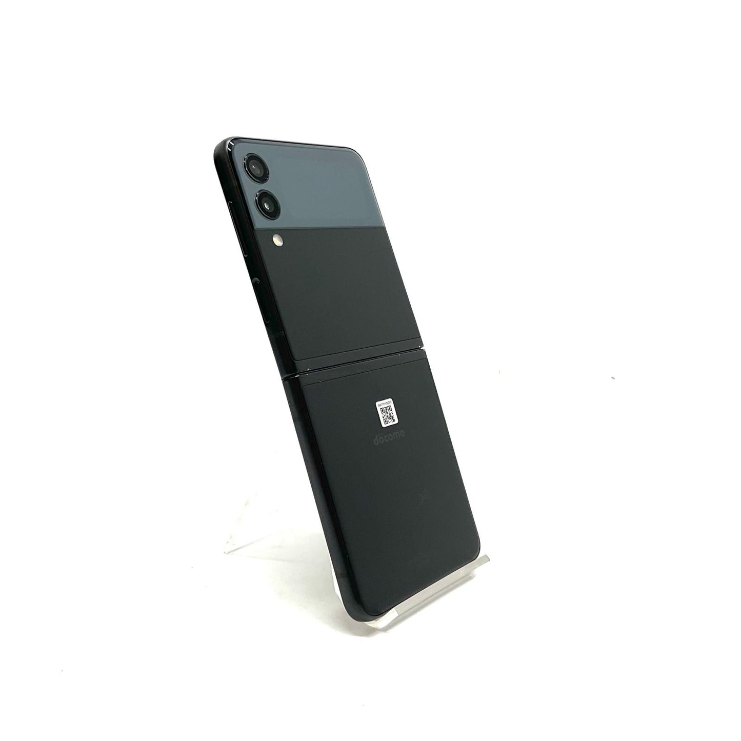【全額返金保証】【最速発送】SAMSUNG Galaxy Z Flip3 5G 128GB ファントムブラック docomo SC-54B 白ロム 動作確認済