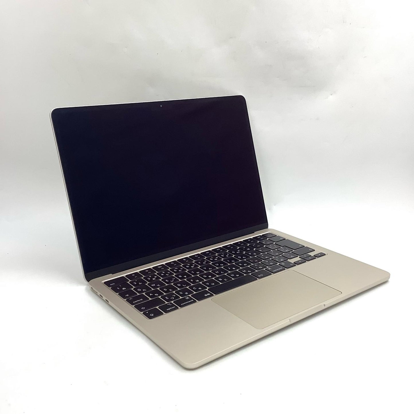 【全額返金保証】【最速発送】Apple MacBook Air 13インチ 2022 Apple M2 8GB 256GB スターライト 100% 美品 動作確認済