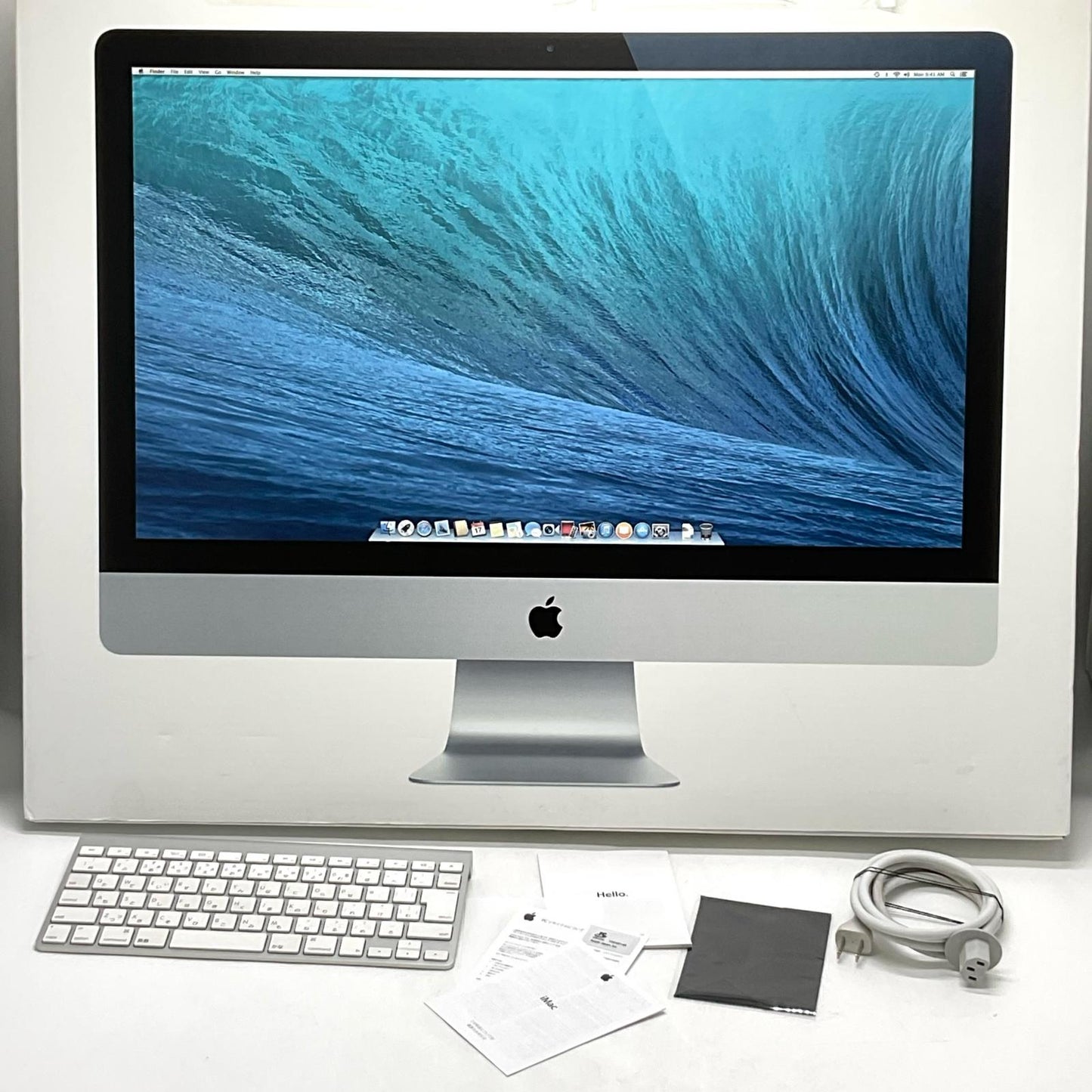 【全額返金保証】【最速発送】Apple iMac 27インチ intel core i5 8GB HDD 1TB シルバー 動作確認済