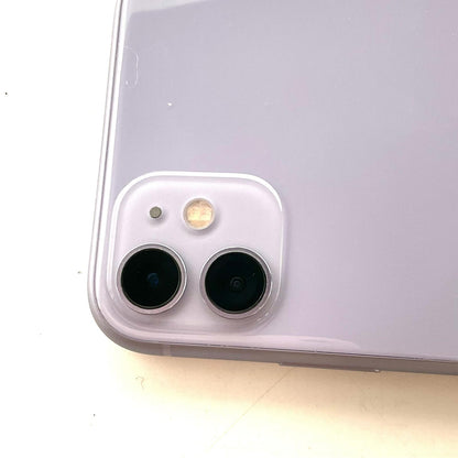 【全額返金保証】【最速発送】Apple iPhone iPhone 11 128GB パープル docomo 白ロム 動作確認済 75%