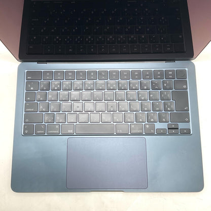 【全額返金保証】【最速発送】Apple MacBook Air 13インチ 2022 Apple M2 8GB 256GB ミッドナイト 92% 美品 動作確認済