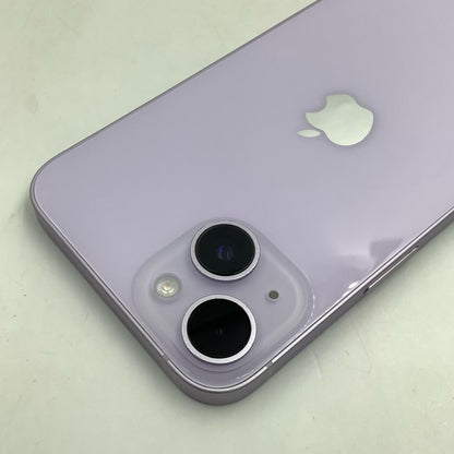 【全額返金保証】【最速発送】Apple iPhone iPhone 14 128GB パープル 楽天モバイル 白ロム 美品 動作確認済 82%