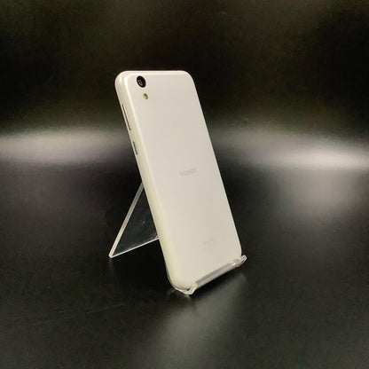 【全額返金保証】【最速発送】SHARP AQUOS sense lite 32GB ホワイト SH-M05 白ロム 動作確認済