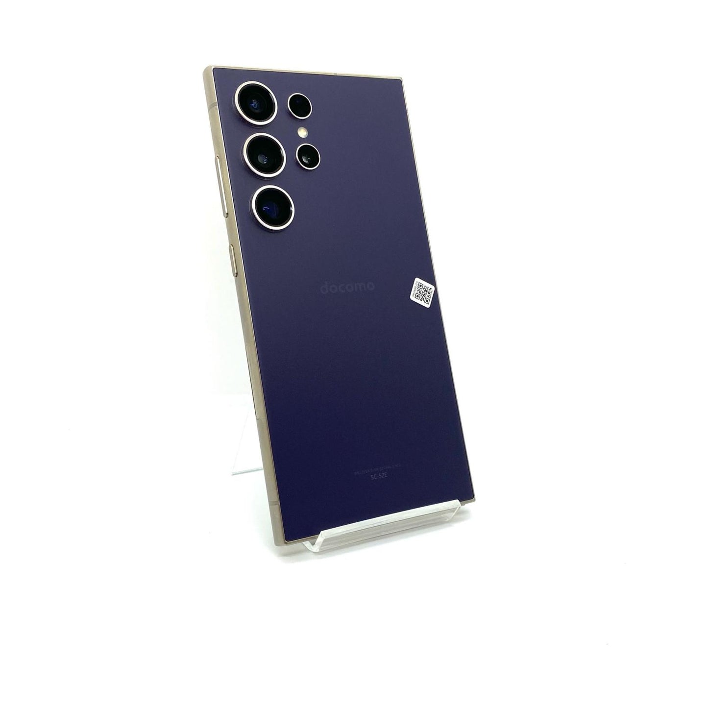 【最速発送】SAMSUNG Galaxy S24 Ultra 256GB チタニウムバイオレット docomo SIMフリー SC-52E 白ロム【難有】