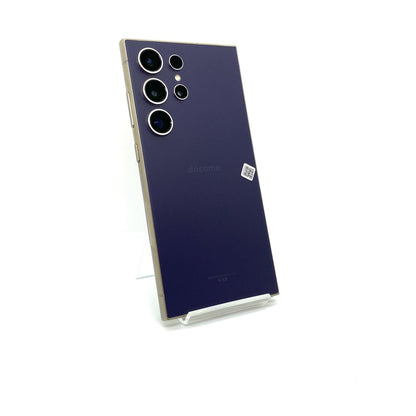 【最速発送】SAMSUNG Galaxy S24 Ultra 256GB チタニウムバイオレット docomo SIMフリー SC-52E 白ロム【難有】