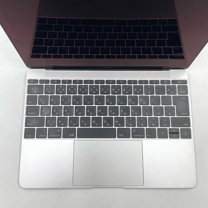 【全額返金保証】【最速発送】Apple MacBook 12インチ 2016 1.2 GHz デュアルコア Intel Core m3 8GB 512GB シルバー 動作確認済