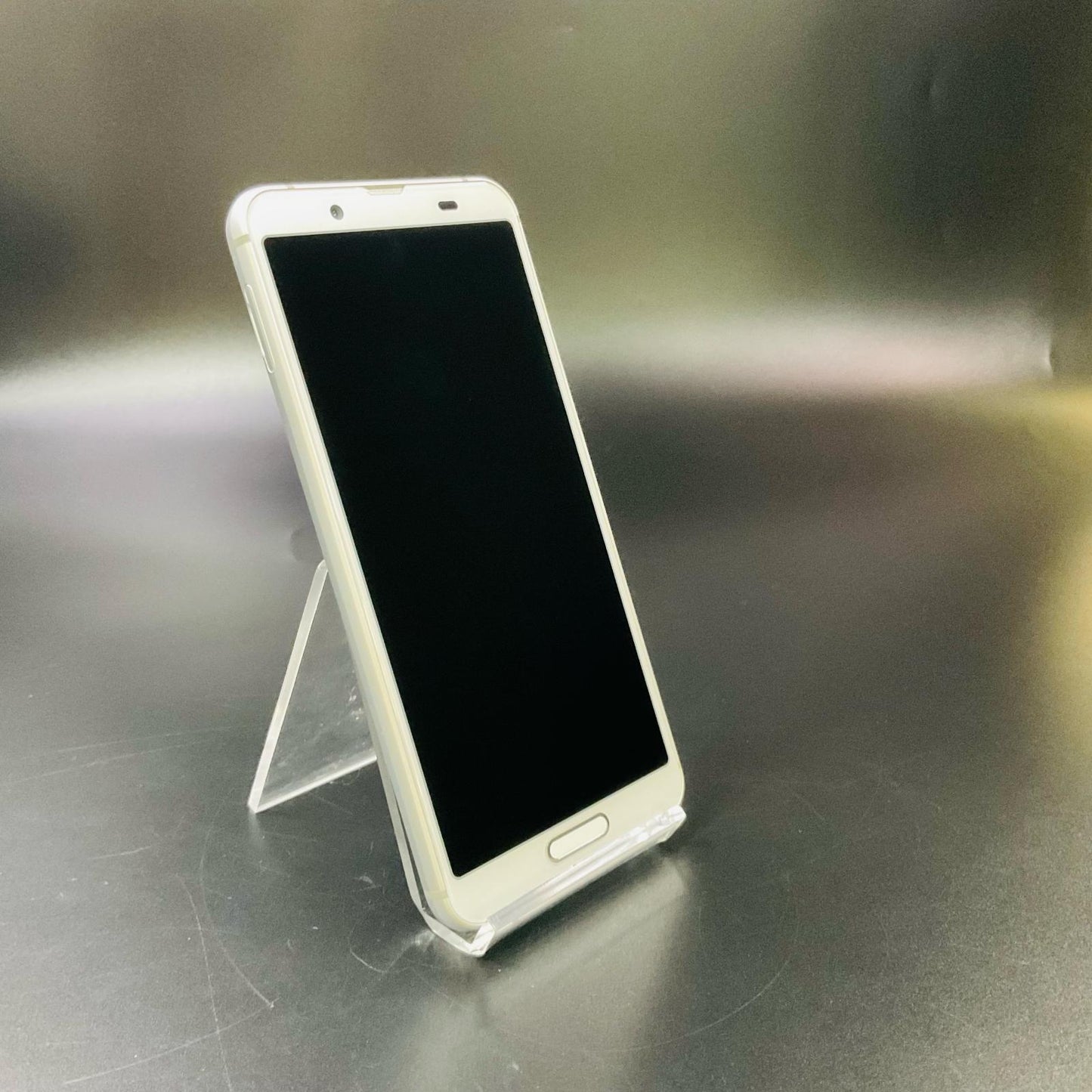 【全額返金保証】【最速発送】SHARP AQUOS sense3 64GB シルバー SIMフリー SH-M12 白ロム 美品 動作確認済