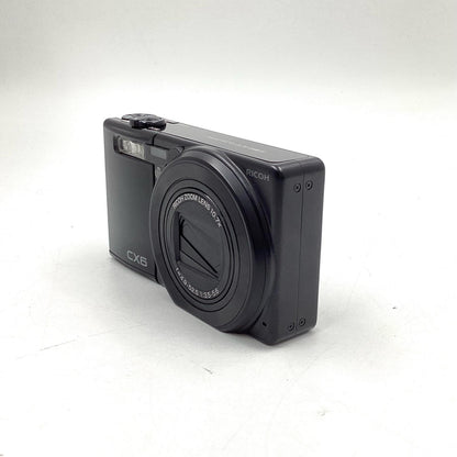 【全額返金保証】【最速発送】RICOH コンパクトデジタルカメラ CX6 [ブラック] 美品 動作確認済