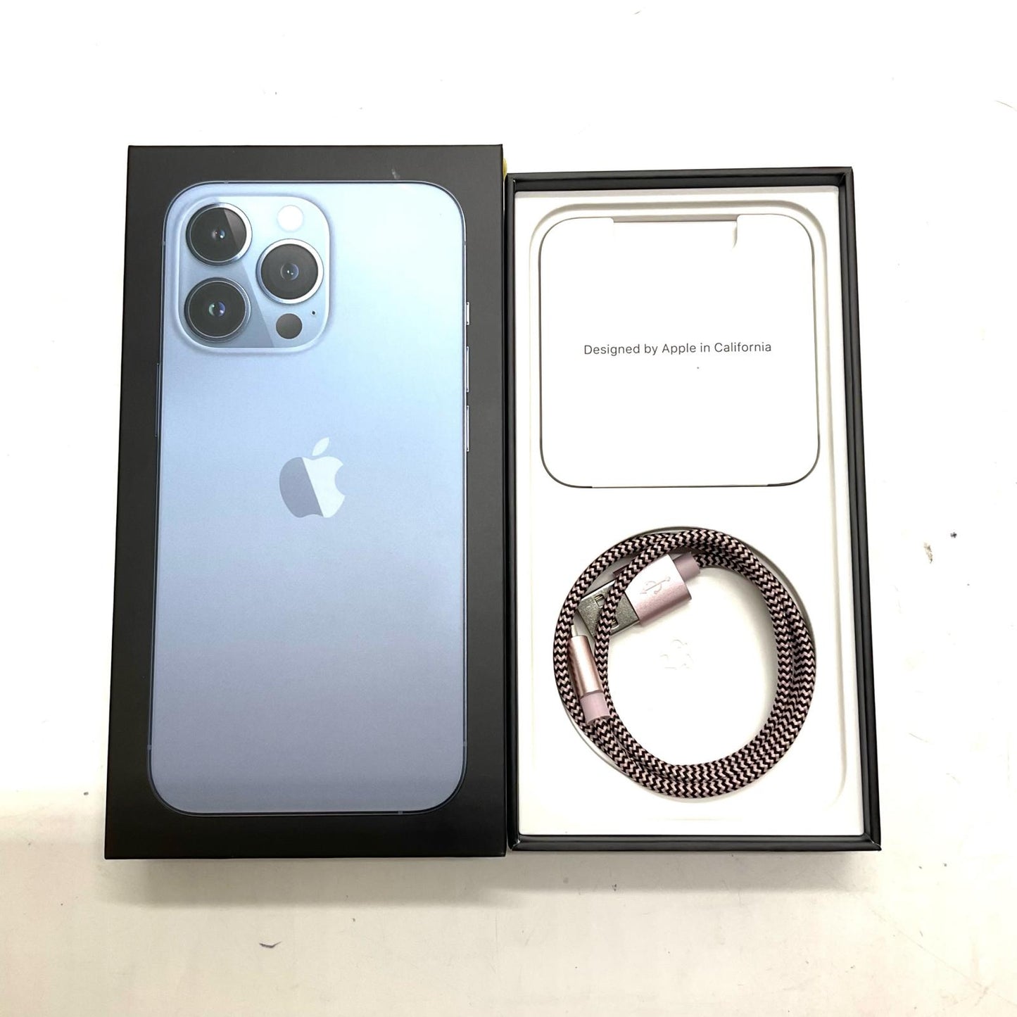 【全額返金保証】【最速発送】Apple iPhone iPhone 13 Pro 256GB シエラブルー SIMフリー 白ロム 動作確認済 82%