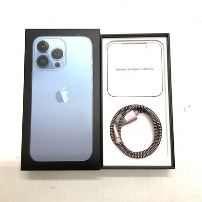【全額返金保証】【最速発送】Apple iPhone iPhone 13 Pro 256GB シエラブルー SIMフリー 白ロム 動作確認済 82%