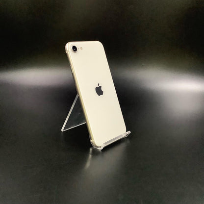【全額返金保証】【最速発送】Apple iPhone iPhone SE (第3世代) 64GB Starlight au 白ロム 動作確認済 86%