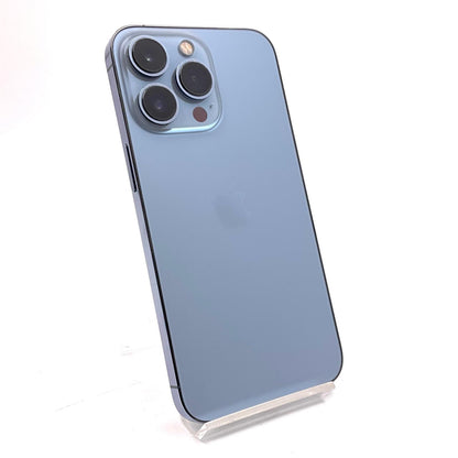 【全額返金保証】【最速発送】Apple iPhone iPhone 13 Pro 256GB シエラブルー docomo SIMフリー 白ロム 動作確認済 80%