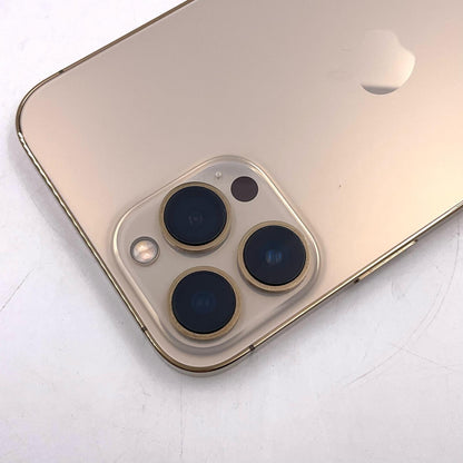 【全額返金保証】【最速発送】Apple iPhone iPhone 13 Pro Max 128GB ゴールド docomo 白ロム 動作確認済 83%