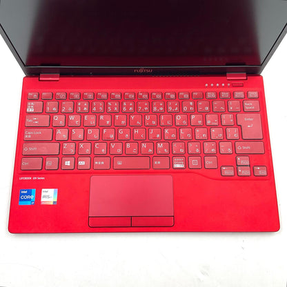 【全額返金保証】【最速発送】FUJITSU LIFEBOOK FMVU90E3R i7-1165G7 8GB M.2 SSD 512GB 84% 動作確認済