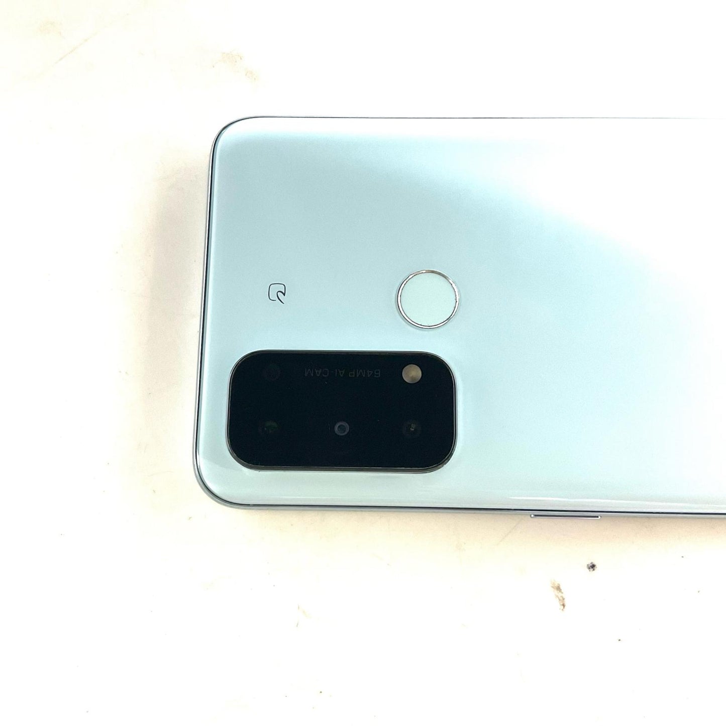【全額返金保証】【最速発送】OPPO Reno 5A 128GB アイスブルー Softbank A101OP 白ロム 美品 動作確認済