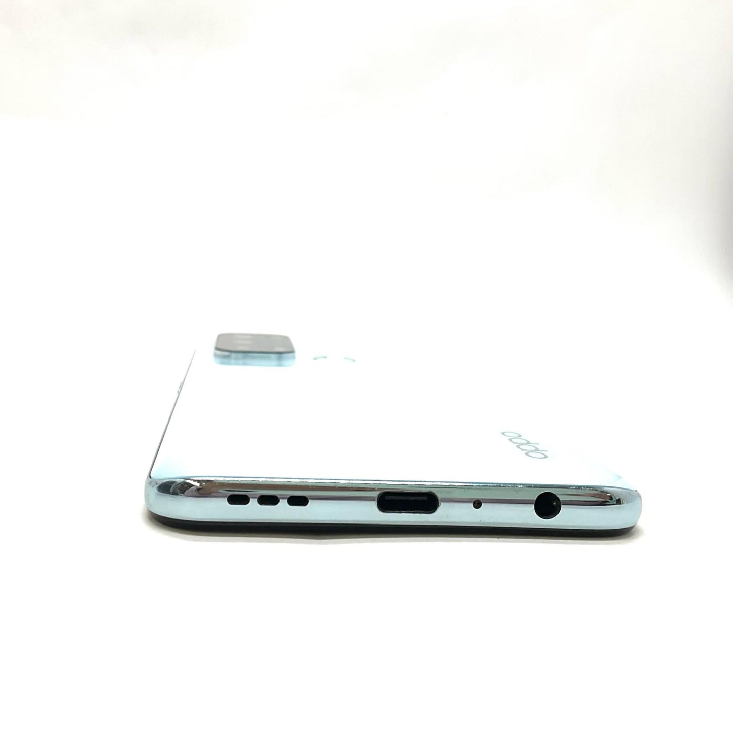 【全額返金保証】【最速発送】OPPO Reno 5A 128GB アイスブルー Softbank A101OP 白ロム 美品 動作確認済