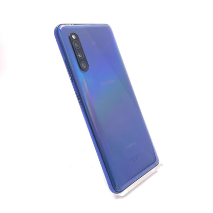 【最速発送】SAMSUNG Galaxy A41 64GB ブルー docomo SC-41A 白ロム【難有】