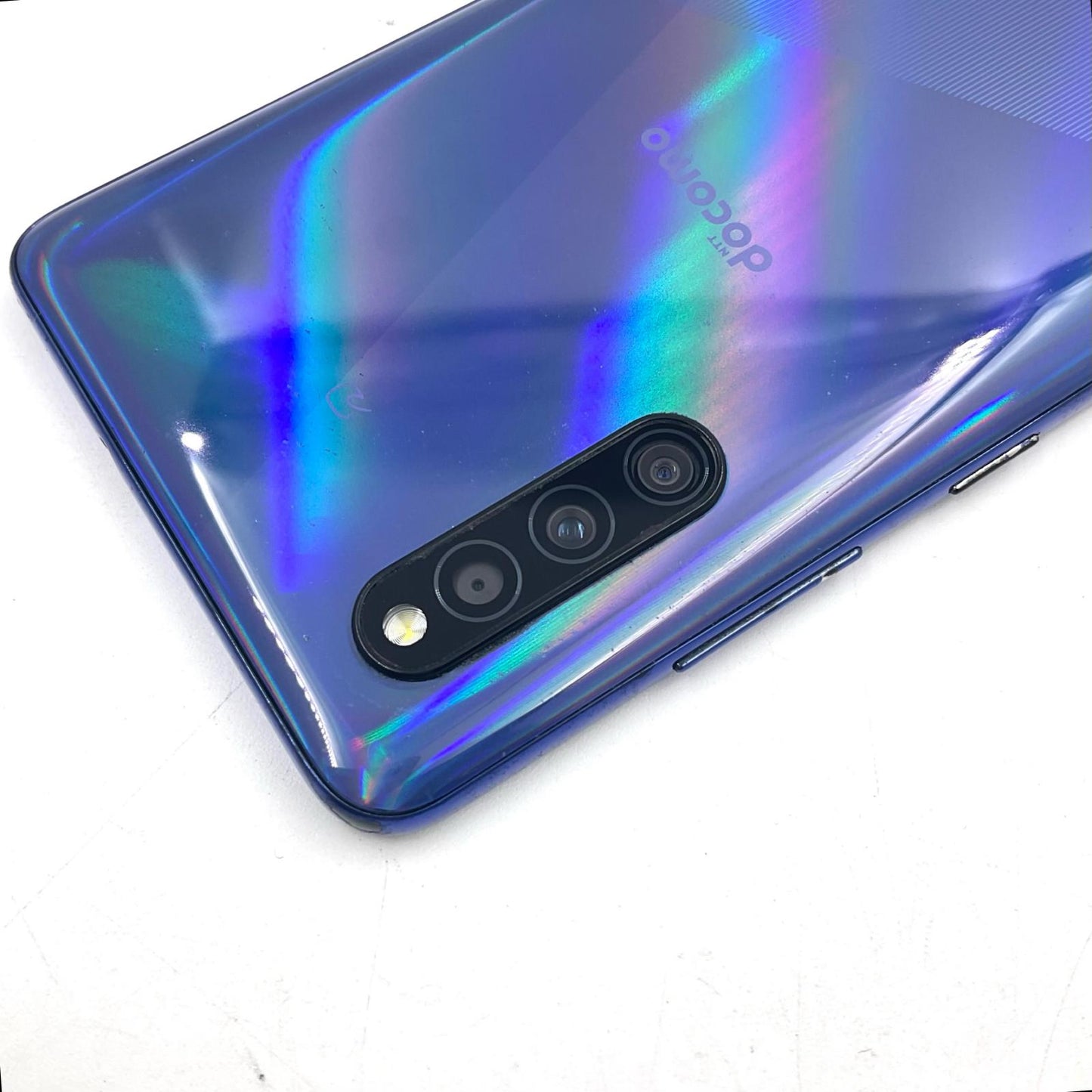 【最速発送】SAMSUNG Galaxy A41 64GB ブルー docomo SC-41A 白ロム【難有】