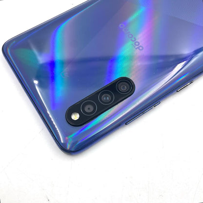 【最速発送】SAMSUNG Galaxy A41 64GB ブルー docomo SC-41A 白ロム【難有】