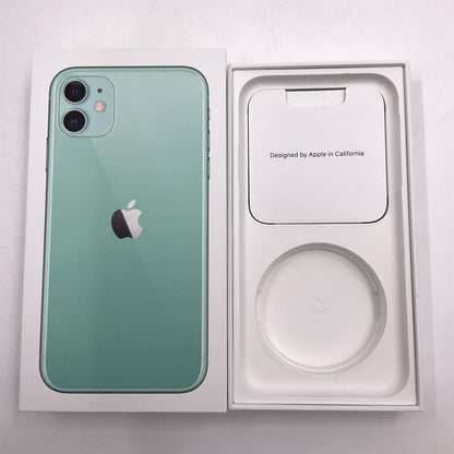 【全額返金保証】【最速発送】Apple iPhone iPhone 11 256GB グリーン SIMフリー 白ロム 美品 動作確認済 85%