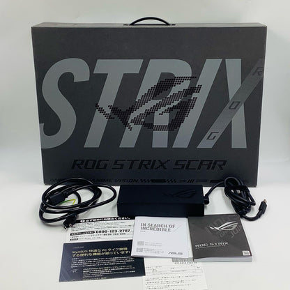 【全額返金保証】【最速発送】ASUS ROG Strix SCAR 18 G835LW-U9R5080 Intel Core Ultra 9 275HX 64GB M.2 SSD 2TB RTX 5080 90% 美品 動作確認済