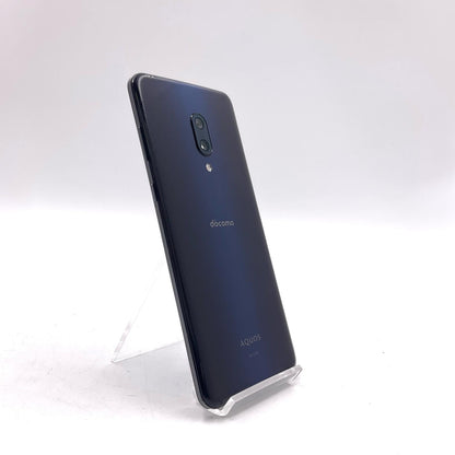 【最速発送】SHARP AQUOS Zero 2 256GB アストロブラック docomo 白ロム【難有】