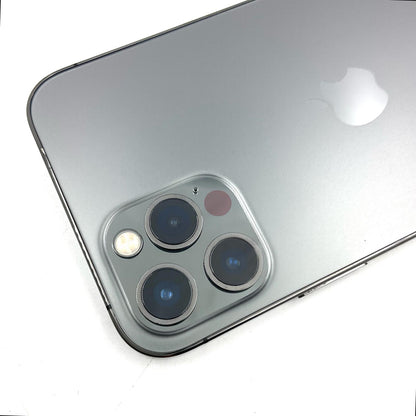 【全額返金保証】【最速発送】Apple iPhone iPhone 12 Pro 256GB グラファイト docomo 白ロム 動作確認済 75%