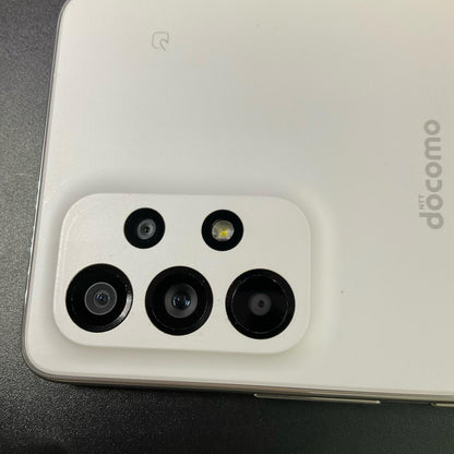 【全額返金保証】【最速発送】SAMSUNG Galaxy A53 128GB オーサムホワイト docomo SC-53C 白ロム 美品 動作確認済
