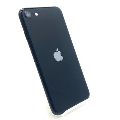 【全額返金保証】【最速発送】Apple iPhone iPhone SE（第3世代） 64GB ミッドナイト au 白ロム 美品 動作確認済 86%