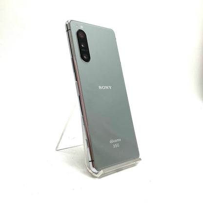 【全額返金保証】【最速発送】Sony Xperia 5　II 128GB グレー docomo SO-52A 白ロム 動作確認済