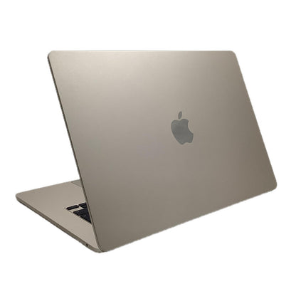 【全額返金保証】【最速発送】Apple MacBook Air 15インチ 2023 M2 8コア 8GB 512GB スターライト 100% 美品 動作確認済