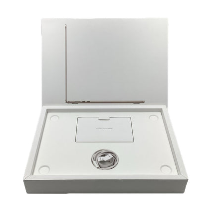 【全額返金保証】【最速発送】Apple MacBook Air 15インチ 2023 M2 8コア 8GB 512GB スターライト 100% 美品 動作確認済