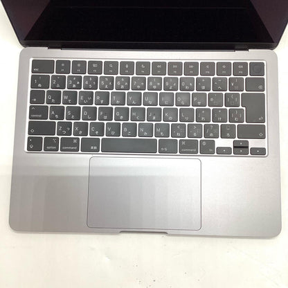 【全額返金保証】【最速発送】Apple MacBook Air 13.6インチ 2022 M2 8コア 8GB 256GB スペースグレイ 95% 美品 動作確認済