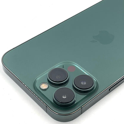 【全額返金保証】【最速発送】Apple iPhone iPhone 13 Pro Max 128GB アルパイングリーン docomo SIMフリー 白ロム 美品 動作確認済 82%