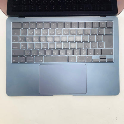 【全額返金保証】【最速発送】Apple MacBook Air 13.6インチ 2022 M2 8コア 8GB 256GB ミッドナイト 95% 動作確認済